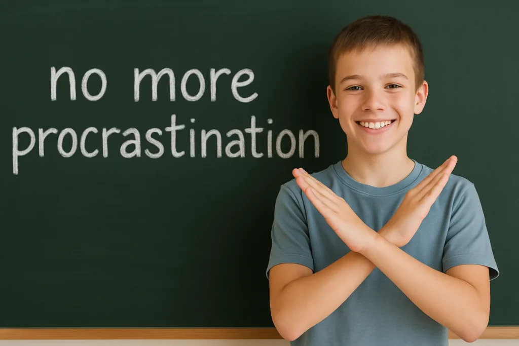 Stop procrastinating